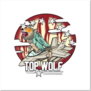 Top Wolf Posters and Art